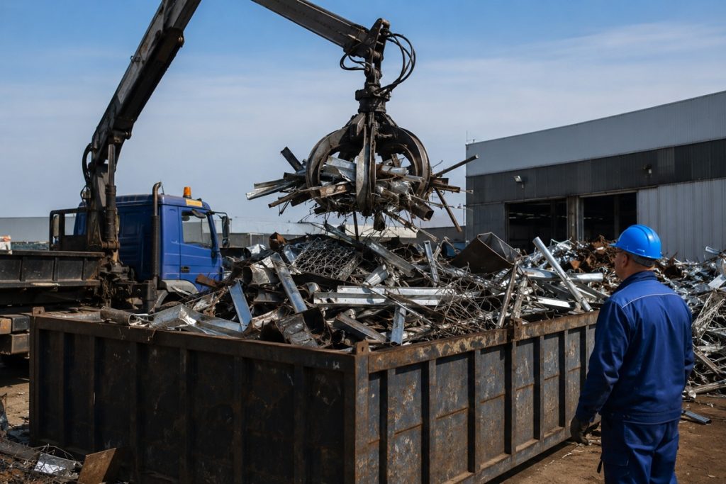 Odbiór odpadów metalowych z firm – wygoda, bezpieczeństwo i dokumentacja