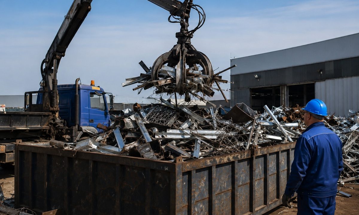 Odbiór odpadów metalowych z firm – wygoda, bezpieczeństwo i dokumentacja